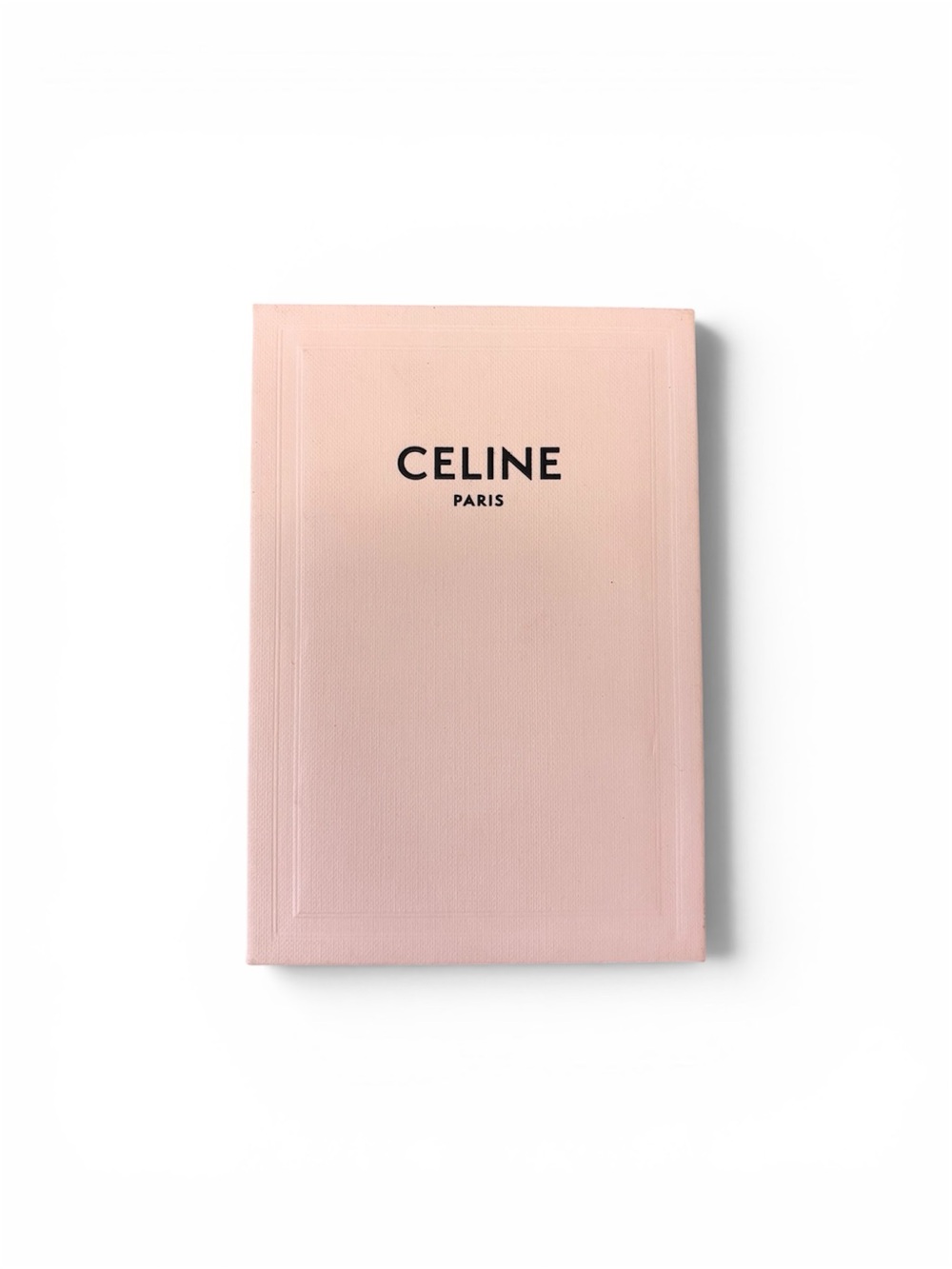 Celine Taupe Wallet with Green Strap and Gold Button - Picture 5 of 5